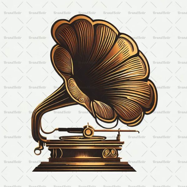 Antiker Grammophon